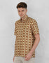 HADID SHIRT SHORT SLEEVE (OCHRE)